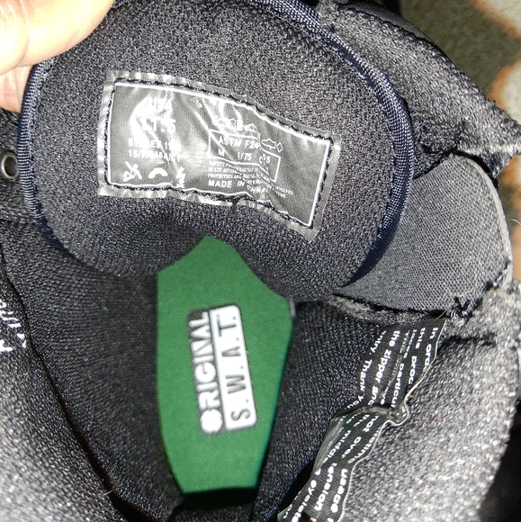 Original S.W.A.T  Black Leather Boot - Picture 6 of 7